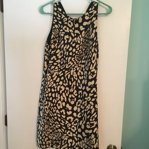 Milly Sleeveless Leopard Dress Size 10